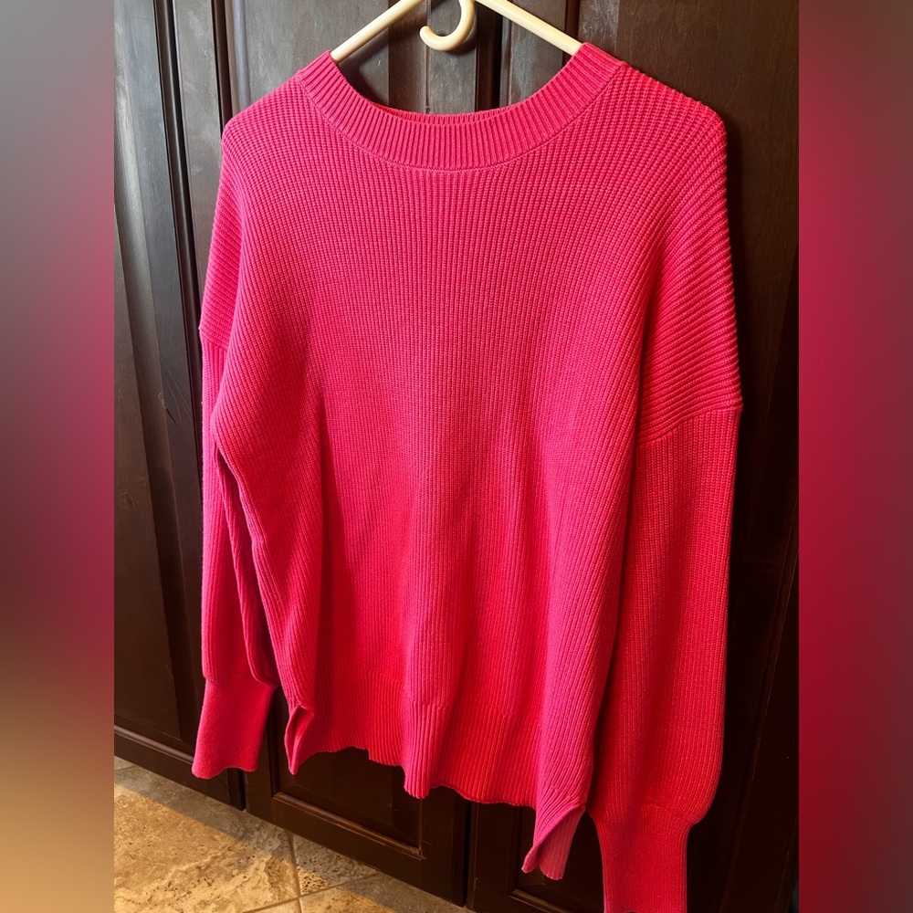 Oversized Pink Sweater
